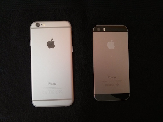 iPhone 6 vs iPhone 5s Arriere