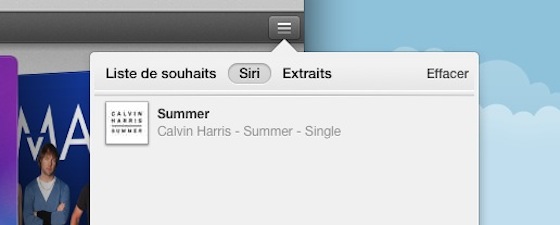 iTunes Siri Reconnaissance Musique iOS 8
