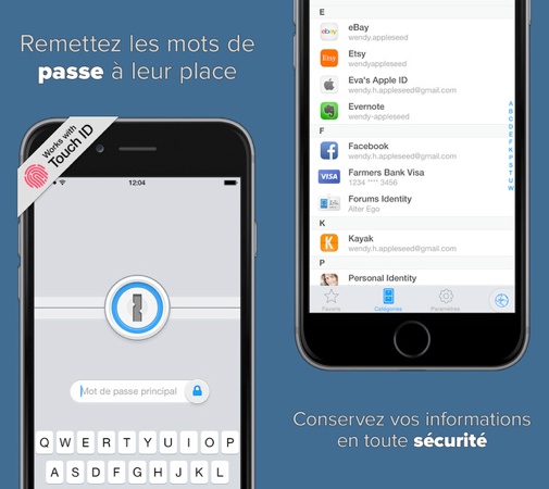 1Password iPhone Touch ID