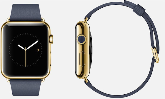 Apple Watch Edition Or Bleu