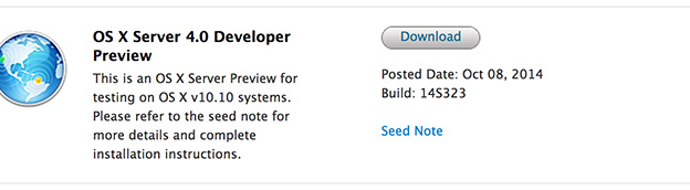 OS X Server 4.0 Preview