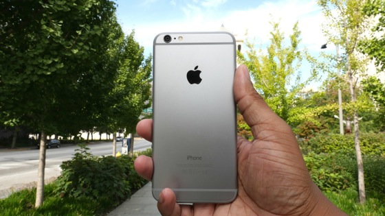 iPhone 6 Plus Gris Sideral Arriere