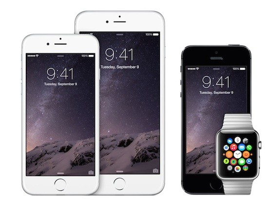 iPhone 6 iPhone 5s Apple Watch
