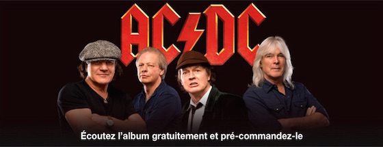 AC DC Album Gratuit iTunes