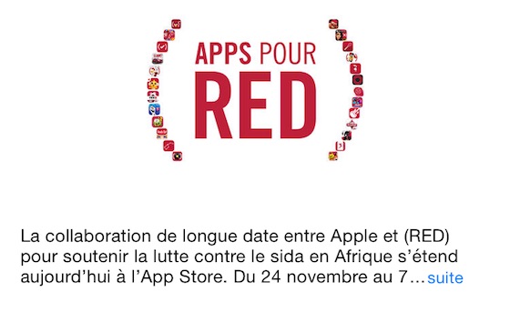 App Store Apps pour RED