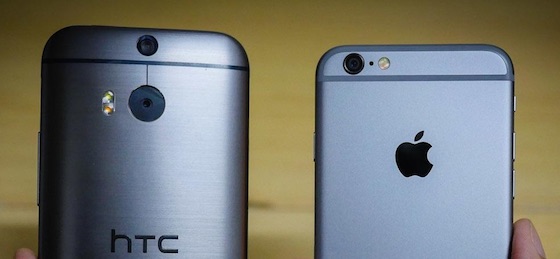 HTC One M8 iPhone 6 Plus Appareil Photo