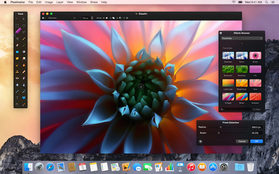 Pixelmator 3.3 OS X Yosemite