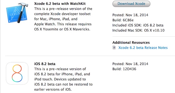 iOS 8.2 beta 1