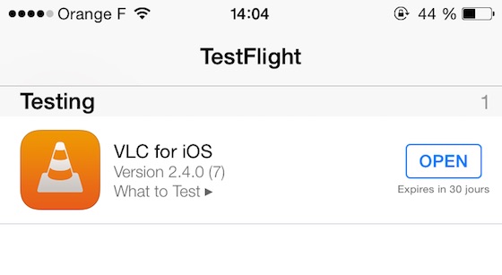 VLC Beta iOS