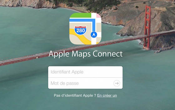 Apple Maps Connect Franccais