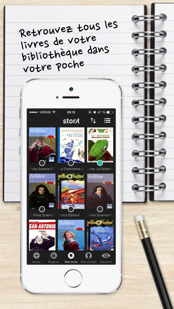 Mettez Votre Bibliothèque Dans Votre Iphone Avec Storit