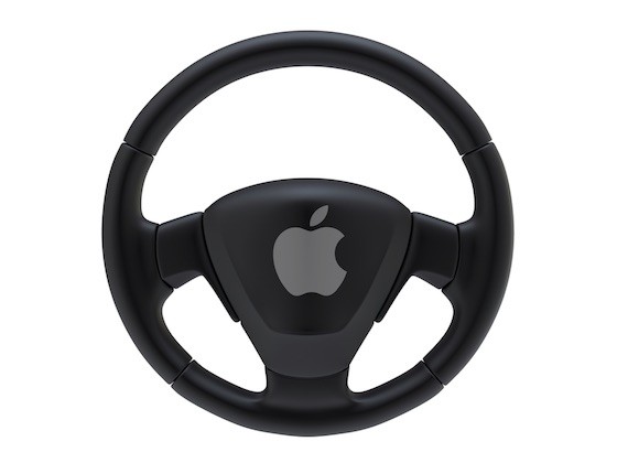 Volant Voiture Logo Apple