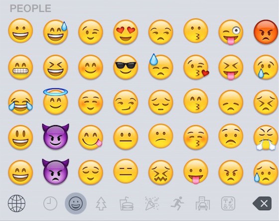 iOS 8.3 Beta 1 Emoji