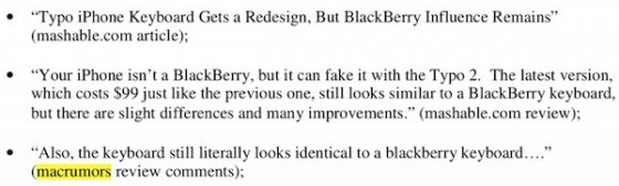 plainte blackberry