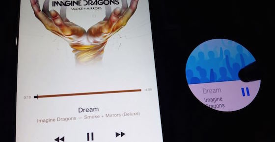 Android Wear Musique iPhone