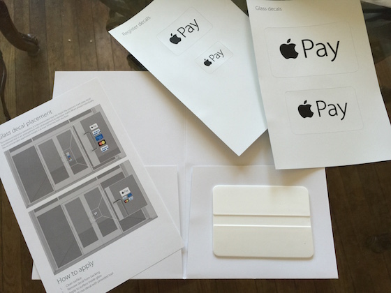 Apple Pay Autocollants Commercants