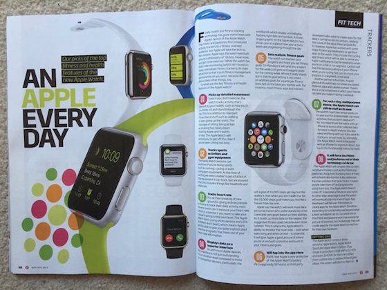 Apple Watch Magazine Fitness First