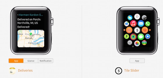 Applications Apple Watch