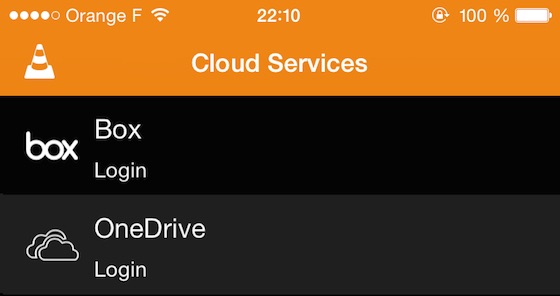 VLC Application iPhone Service Cloud