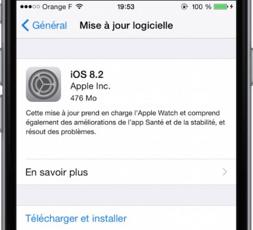 iOS 8.2 Disponible