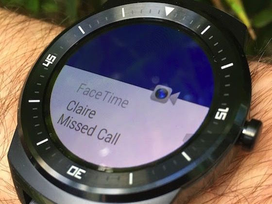 Android Wear Notification iPhone