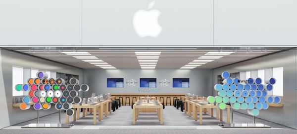 Apple Store Facade Apple Watch