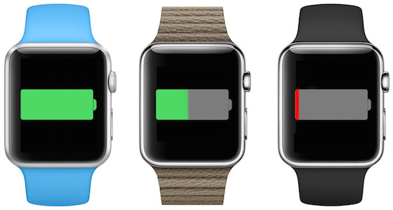 Apple Watch Autonomie Batterie
