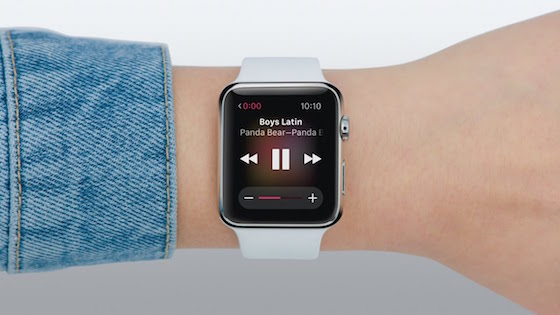 Apple Watch Musique