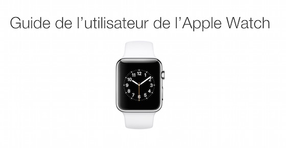 Guide Utilisateur Apple Watch