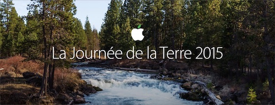 Journee de la Terre 2015 Apple