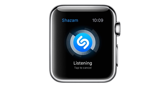 Shazam Application Apple Watch