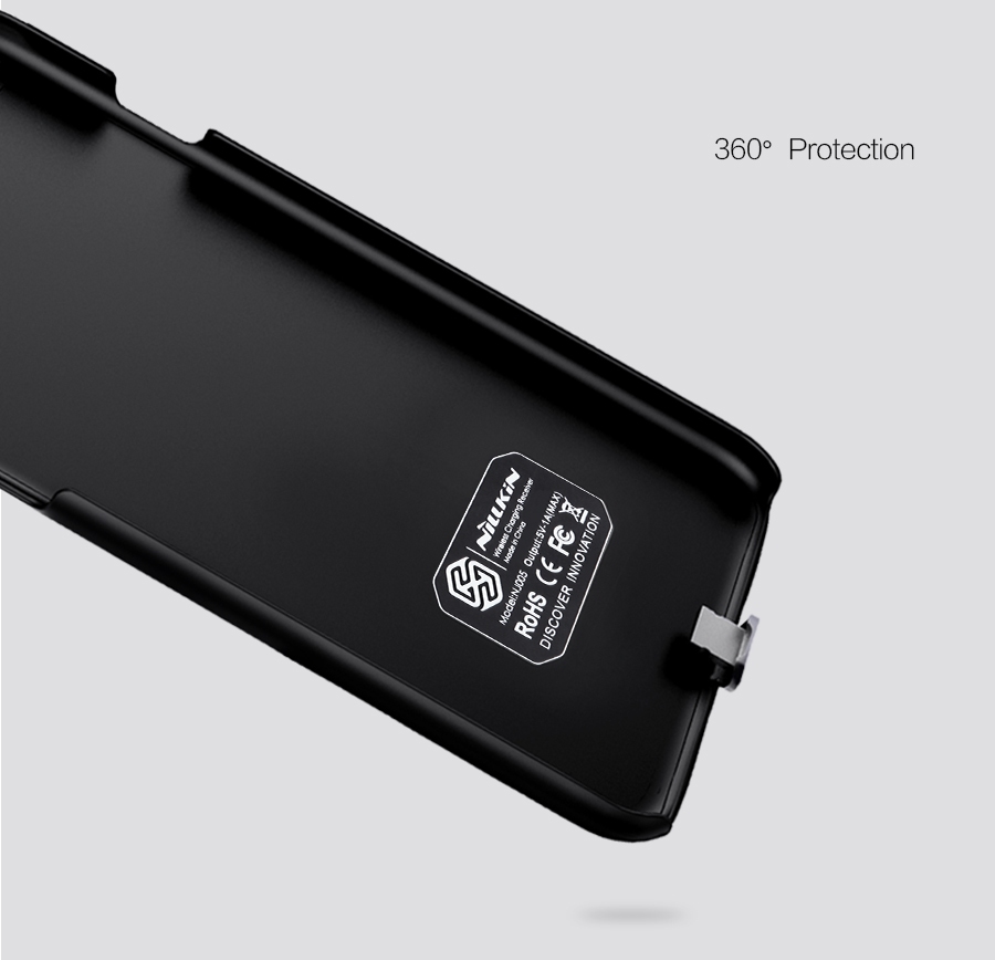 Coque Avec Chargeur Sans Fil Intégré Qi - Compatible IPhone 6 à 7+ Et SE/5S - Neuf