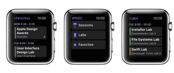 Application WWDC 2015 Apple Watch