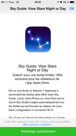 Sky guide Apple store