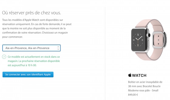 Apple Watch Boucle Moderne Reserver Achat Apple Store