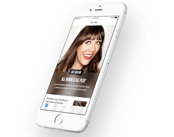 Application Apple News iOS 9