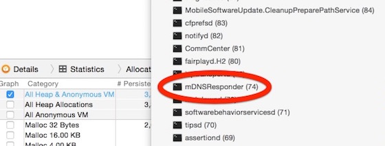 mDNSResponder iOS 9 Beta