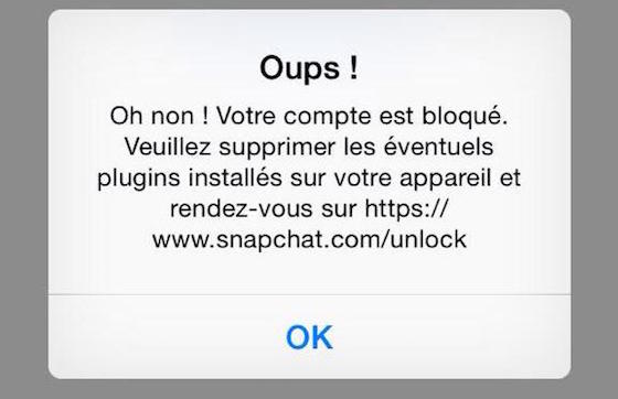 Snapchat Bloque Comptes Tweak Jailbreak