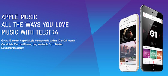 Apple Music Offert Telstra