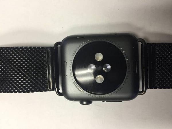 Apple Watch Sport gris ecailles