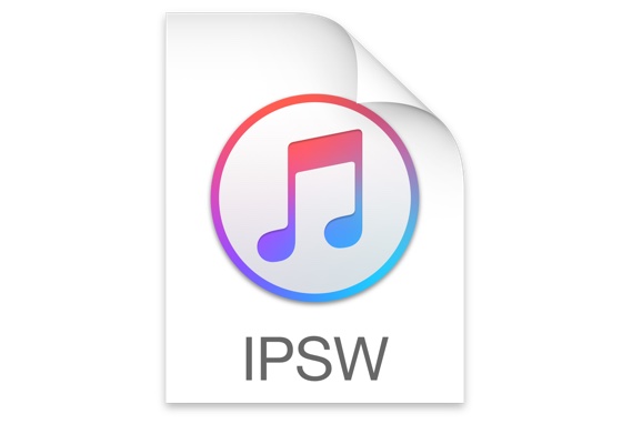 Firmware iOS IPSW Nouveau Logo
