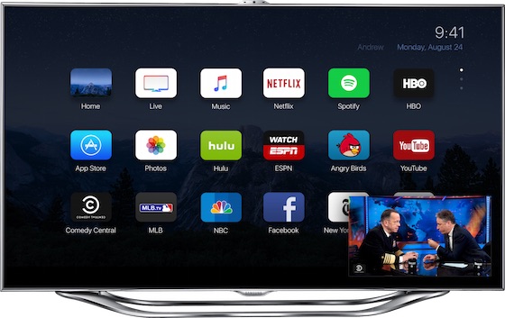 Concept Interface Apple TV 2015
