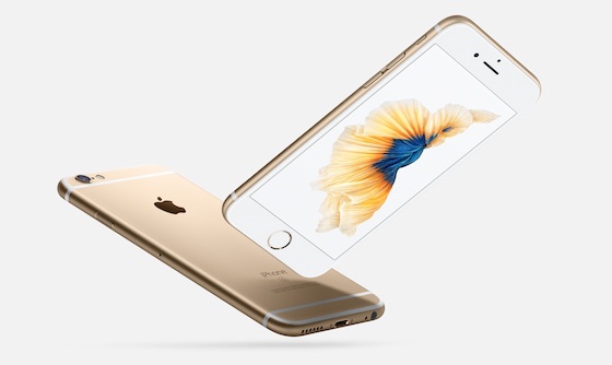iPhone 6s Avant Arriere Or