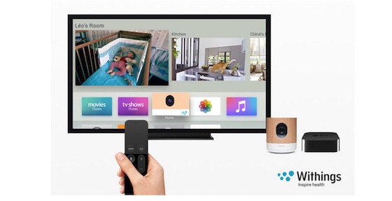 Withings Home Application Apple TV
