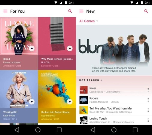 Apple Music Application Android