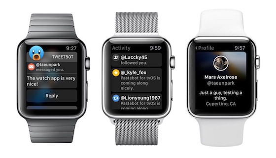 Tweetbot 4 Application Apple Watch