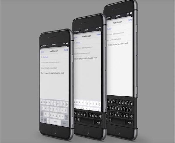 iphone 7 clavier concept