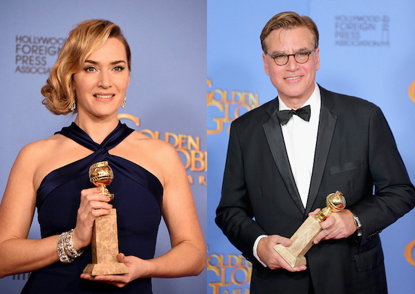 Kate Winslet Aaron Sorkin Golden Globes
