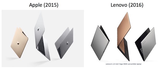 MacBook Copie Lenovo