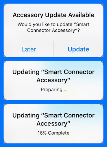iOS 9.3 Mise A Jour Smart Connector iPad Pro
